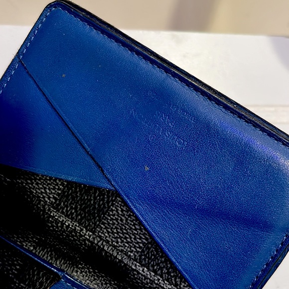 LV 2015 Damier Graphite Pattern Pocket Organizer - Picture 5 of 5